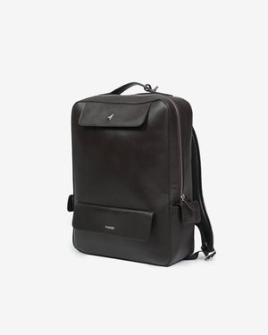 Finesse Signature Classic Leather Backpack