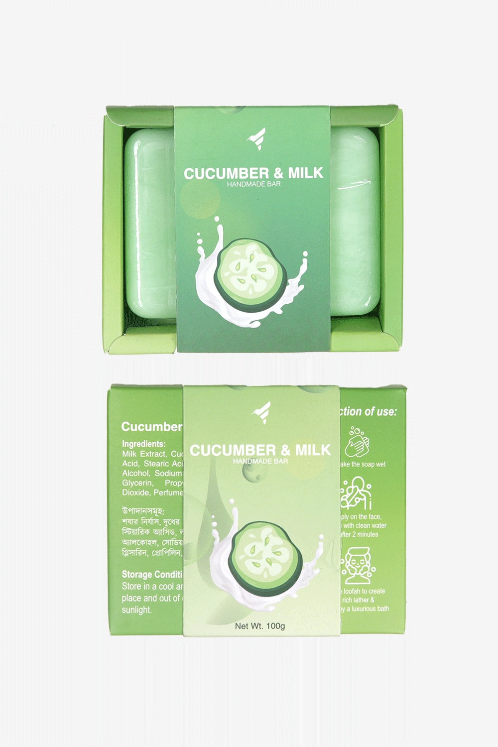 Finesse Handmade Cucumber and Milk Bar