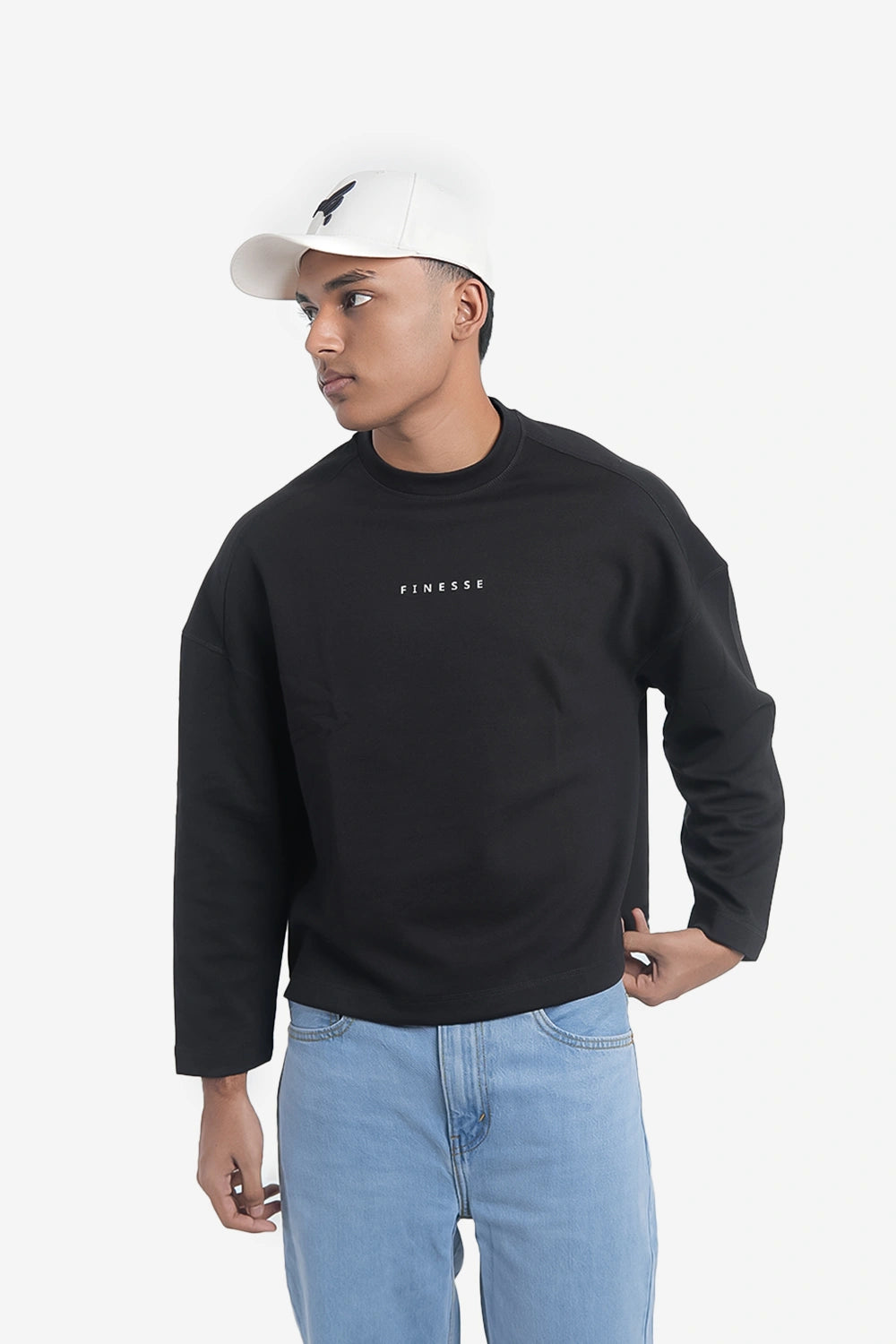 Finesse Boxy-Fit Sweatshirt - Finesse Lifestyle