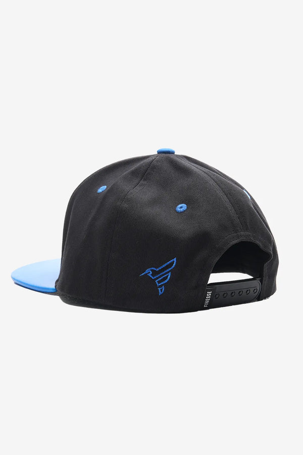 Finesse FAUX leather Visor Contrast Snapback Caps - Finesse Lifestyle