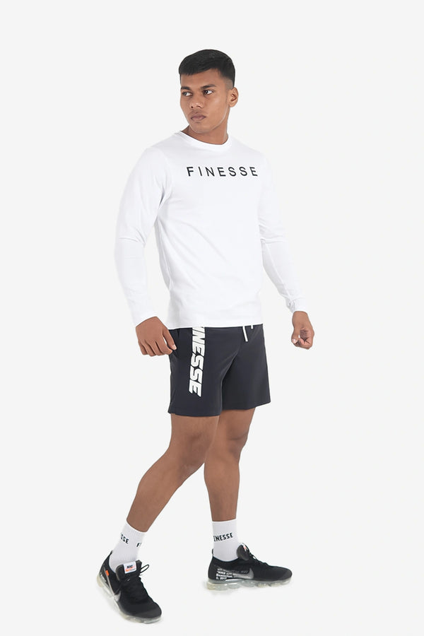 Finesse Minimal Muscle-Fit Full Sleeve T-shirts