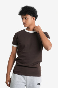 Finesse Ringer Solid T-shirts