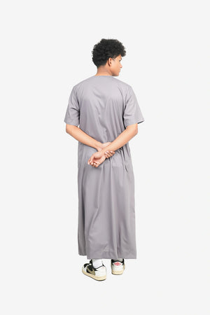 Finesse Casual Zipper Half Thobe