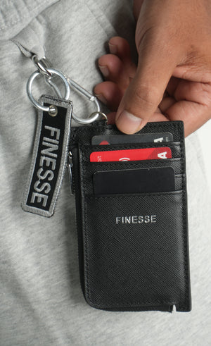 Finesse Commute Leather Card Wallet
