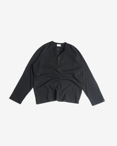 Finesse Waffle Knit Henley T-shirt