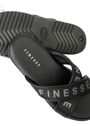 Finesse Men's Cross-belt Handcrafted slider's