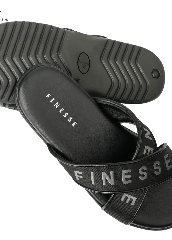 Finesse Men's Cross-belt Handcrafted slider's