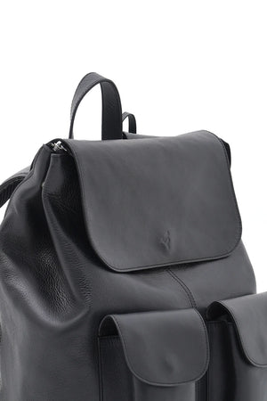Finesse Leather "Nomad Flap" Travel Backpack - Finesse Lifestyle