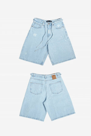 Finesse Relaxed-fit Denim Jorts