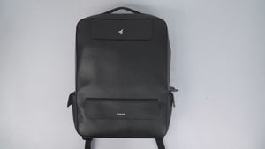 Finesse Signature Classic Leather Backpack