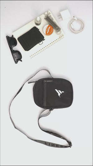 Finesse Premium Embroidery Everyday Carry Crossbody Bag