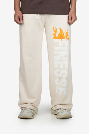 Finesse Burnout Baggy Trousers