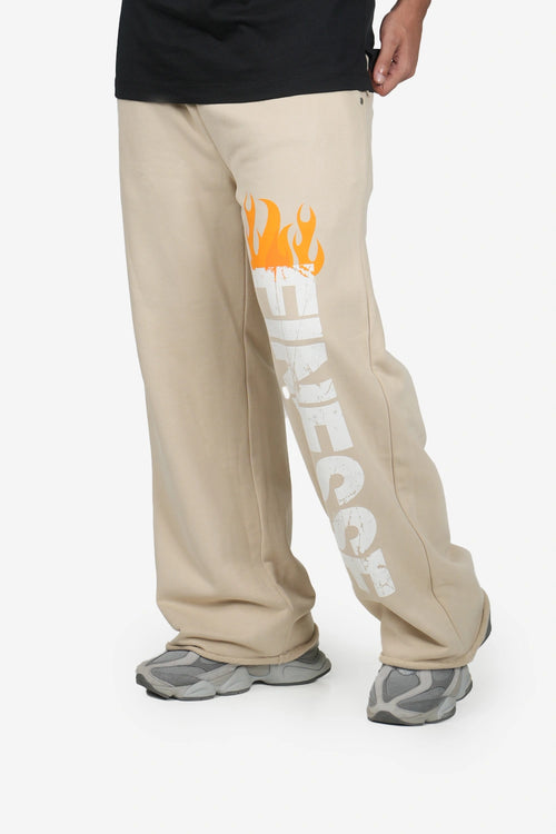 Finesse Burnout Baggy Trousers
