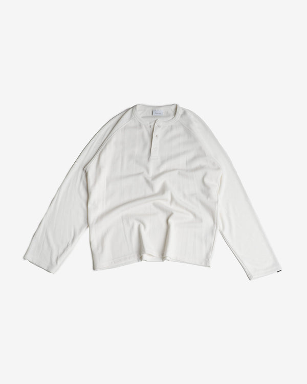 Finesse Waffle Knit Henley T-shirt