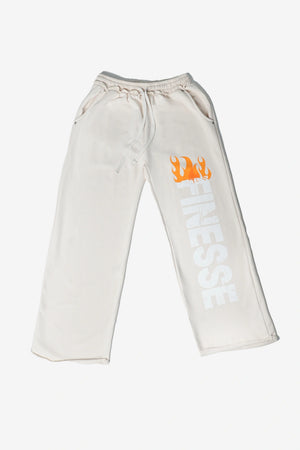 Finesse Burnout Baggy Trousers