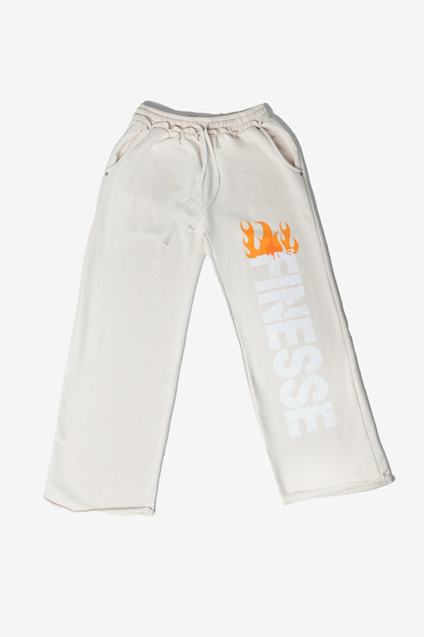 Finesse Burnout Baggy Trousers