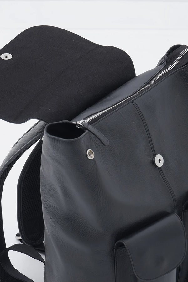 Finesse Leather "Nomad Flap" Travel Backpack - Finesse Lifestyle